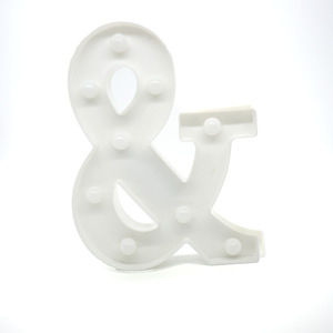 26 luces LED con letras para bodas al aire libre, decoraciones de letrero de feliz cumpleaños, diseño de escena de año de edad, barras de placa de modelado - Product Image 2