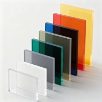 Feuille acrylique transparente 3mm-100mm d'épaisseur résistante aux rayures pour les écrans de vente au détail et l'artisanat de bricolage expédition rapide
