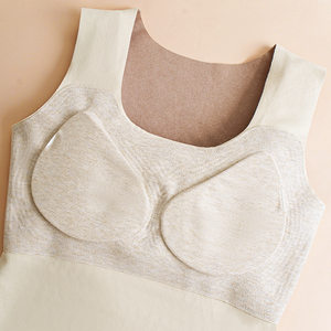 All'ingrosso gilet di alta qualità per la pelle caldo ed elegante intimo termico AB Double-face rapido caldo ideale canotta per le donne - Product Image 2