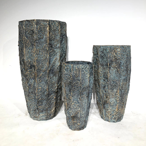 Pots de fleurs en fibro-ciment de style européen, prix d'usine en gros, design unique de pot de plante en béton - Product Image 1