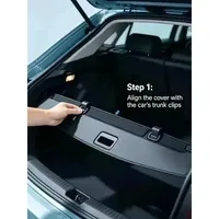 Cache-bagages rétractable en coton pour Haval Chitu 2021-2023 – Protection antivol et organisateur de coffre
