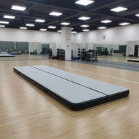 Colchoneta Inflable para Gimnasia Airtrack con Bomba de Aire, Tamaño Personalizado, Colchoneta Airtrack para Clases de Danza