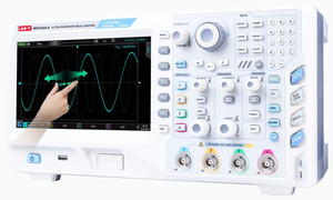 Oscilloscope numérique à fluorescence UNI-T UPO2204 200 MHz 4 canaux 2 GSa/s 1 000 000 wfms/s Oscilloscope de stockage - Product Image 2