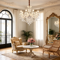 Lustres suspendus, lustres modernes, lustres de luxe pour salon, luminaire LED de plafond avec télécommande pour chambre à coucher