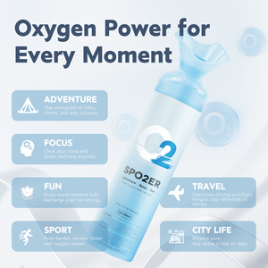 Bombola di Ossigeno Portatile da 10L di Grado Medico per Viaggi e Sport, Mini Cilindro di Ossigeno Leggero - Product Image 4