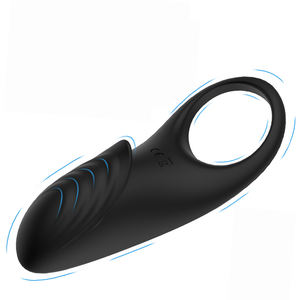 Mainan Seks Vibrator Elektrik Cincin Penis Penis Elektrik Dapat Diisi Ulang Daya Magnetis untuk Wanita - Product Image 3