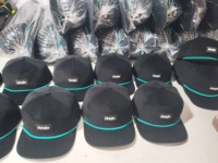 Topi Richardson 256 OEM, Model Flat Bill Lima Panel, Snap Back, Topi Snapback Custom Polos, Topi Lima Panel Model Tali