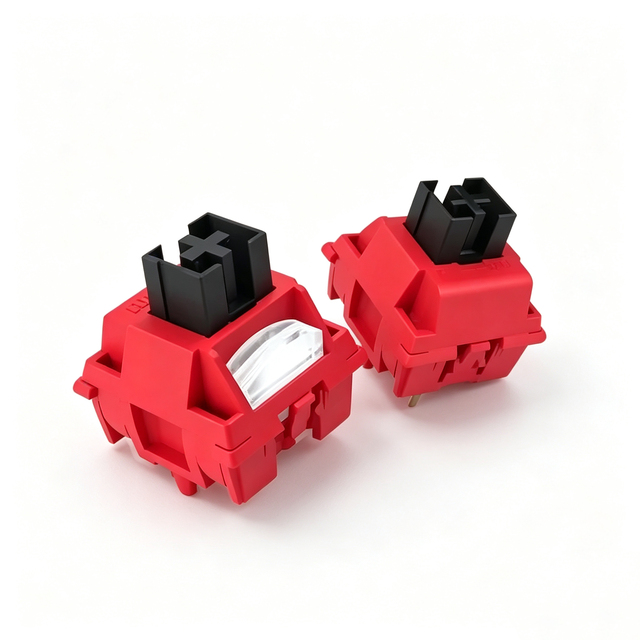 In Stock OUTEMU Dragon Fruit V3 Axis Fast Rebound Mechanical Keyboard Shaft with Lens Five-pin Factory-lubed Linear Switches