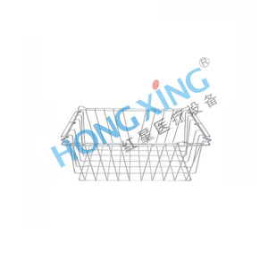 Red Star Stainless Steel Disinfection Basket 540x380x200mm Hospital And Home Use Plain Weave Mesh <b>Storage</b> - Product Image 1