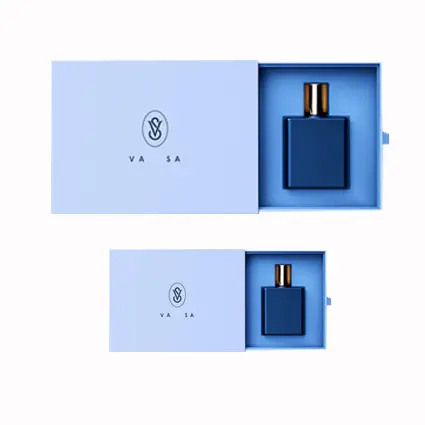 2022 baiwo Blue luxury original 50ml profumo set confezione regalo scatola di olio essenziale con bottiglia scatola di profumo di marca