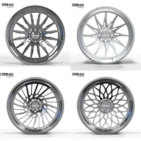 Jantes FANXI polies argentées 24x12 8x180 pour GMC Sierra 2500 20x10 22x12 22x14 6x5.5 6x135 pour Chevy 1500 Ford F150