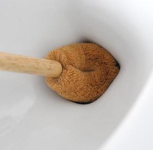 Eco Friendly Durable <strong>Wooden</strong> <strong>Toilet</strong> <strong>Brush</strong> with Long Handle and Coconut Fiber Bristles for Bathroom <strong>Toilet</strong> Cleaning - Product Image 4