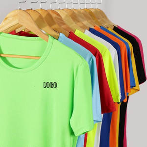 Fabricant de t-shirts, <span class=keywords><strong>t-shirt</strong></span> blanc uni à manches courtes en polyester 100% personnalisé avec impression sérigraphique, <span class=keywords><strong>t-shirt</strong></span> imprimé par sublimation - Product Image 1