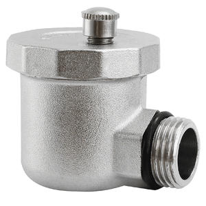 Válvula de Ventilación de Aire Automática de Latón de 4 Puntos, Engrosada, de Ángulo Recto para Agua Solar y Radiador, Alivio de Presión de 6 Puntos para Sistemas HVAC - Product Image 1