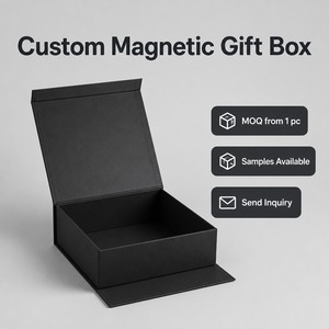 Scatola Regalo Magnetica Quadrata in Alluminio Nero Opaco Personalizzata, Pieghevole, Fornitura Diretta dalla Fabbrica per Vendita <span class=keywords><strong>al</strong></span> Dettaglio e Regali - Product Image 6