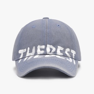 Gorra de béisbol de uso diario personalizada 100% algodón Distress con logotipo de impresión personalizado - Product Image 3