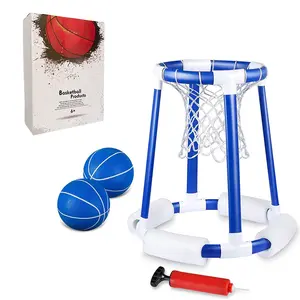 Afbeelding Toevoegen Om Te Vergelijken Aandeel Opblaasbaar Waterrecreatiespeelgoed Basketbalstandaard Opblaasbaar Kinderkogelframe