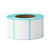 Rouleau d'étiquettes thermiques adhésives du fabricant, étiquettes thermiques imperméables, étiquettes d'expédition thermiques pour imprimante thermique