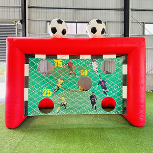 But de football interactif de couleur personnalisée, jeu de tir au football gonflable, jeux sportifs gonflables, but de football gonflable <span class=keywords><strong>pour</strong></span> la <span class=keywords><strong>location</strong></span> - Product Image 4