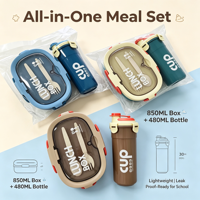 Boîte à lunch pour enfants très vendue en Afrique avec gourde et ensemble cuillère-fourchette pour l'école Côte d'Ivoire Congo Cameroun Nigéria