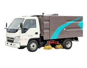Nueva barredora de calles móvil, camión barredor de polvo, máquina barredora de carreteras, precio en China - Product Image 3