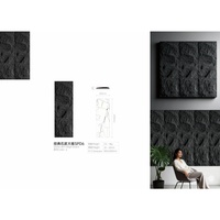 Panneau mural 3D en PU flexible ignifuge pour comptoirs de maison, couleurs personnalisées modernes, imperméable, marque Runbao, garantie 5 ans