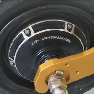 Motor de 60V 2800W 3000W, Motor sin Escobillas de 11 Pulgadas, Motor Dual para Scooter Eléctrico Toursor Geofought K-Cloud Boyueda - Product Image 2