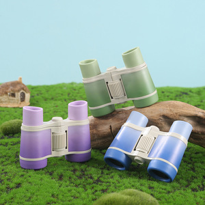 Children's Binoculars 4x30 Gradient Colors Plastic Outdoor Nature Exploration Toy For Ages 5 7 Years - Product Image 1