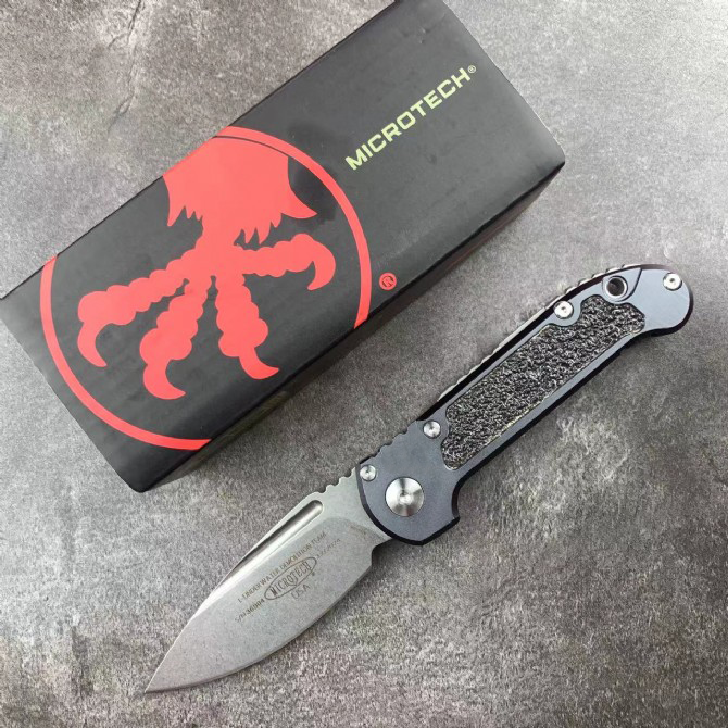 Grey handle full blade