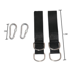 Correas para Hamaca de 1.5m y 5cm de Ancho, Juego de Cuerdas Resistentes para Columpio, Uso en Exteriores - Product Image 4