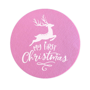 Mofelt MFT-dj - Tapete de Lana Redondo para Tocadiscos de DJ, Duradero, con Logotipo Personalizado Impreso, para Discos de Vinilo - Product Image 2