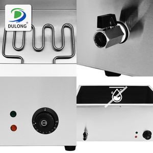 Attrezzatura alberghiera da cucina Display cibo più caldo tavolo a vapore Buffet Bain Marie Server vetrina per il riscaldamento della zuppa calda - Product Image 3