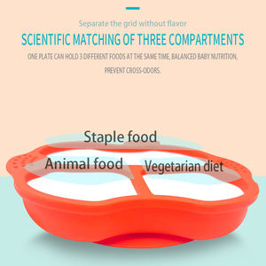 <span class=keywords><strong>จาน</strong></span><span class=keywords><strong>อาหาร</strong></span>ซิลิโคนแพลตตินัมปรับแต่งได้ปลอดภัยและปราศจากกลิ่นพร้อมพลังดูดสูงและทำความสะอาดง่าย - Product Image 5