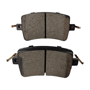Plaquettes de frein personnalisées en céramique noires D924, <span class=keywords><strong>prix</strong></span> usine, qualité supérieure SP1155 pour voitures coréennes - Product Image 2