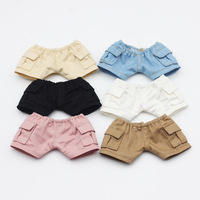 Pantalon décontracté unisexe avec poches pour poupées de mode 17 cm, vêtements de mini-poupées, pour poupées blind box de 1ère/2ème/3ème génération