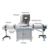 Entièrement Automatique En Aluminium Tube Métal Peut Bouteille En Plastique Papier Boisson Lait En Poudre Pet Peut Induction Scellage Machine MingNa Marque
