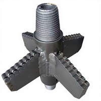 Foret PDC Teruifeike à couple élevé en diamant polycristallin compact, outil de forage forgé en acier inoxydable pour l'exploitation minière 7,5 kg