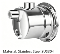 Pompe à jet auto-amorçante série JET 25DN SS 380V, plus de 1KW, surpresseur automatique pour l'alimentation en eau résidentielle multi-étages
