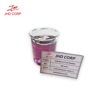 Высококачественный порошок бузины, экстракт бузины, натуральный сублимированный сок бузины в порошке - Product Image 4