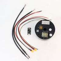 Moteur intégré STO 81W 62W avec encodeur absolu multi-tours 17 bits pour machine de découpe
