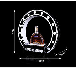 Exhibidor de Botellas <span class=keywords><strong>Hennessy</strong></span> <span class=keywords><strong>XO</strong></span> Acrílico con LED Recargable, Glorificador VIP con Soporte de Luz para Champán, para Decoración de Clubes Nocturnos - Product Image 4