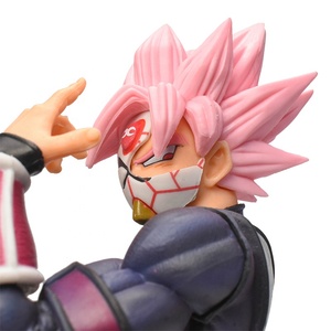 <span class=keywords><strong>Figurine</strong></span> d'action <span class=keywords><strong>Dragon</strong></span> <span class=keywords><strong>Ball</strong></span> <span class=keywords><strong>Z</strong></span> Super Saiyan <span class=keywords><strong>Goku</strong></span> <span class=keywords><strong>Black</strong></span> Zamasu en PVC avec masque, modèle de collection, jouet cadeau pour les fans - Product Image 2