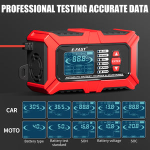 Envio rápido TK-800 12V 6A Chumbo Ácido LiFePO4 Carregador Automático De Bateria & Chumbo Ácido Battery <span class=keywords><strong>Tester</strong></span> Detector De Bateria <span class=keywords><strong>2</strong></span> em 1 - Product Image 4