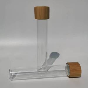 25 <strong>X</strong> 115mm Liquid Small Leak-Proof 40ml Glass Clear Test <strong>Tubes</strong> with Screw Caps and Plastic Stoppers - Product Image 6