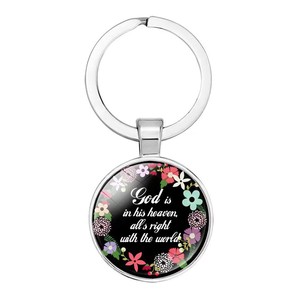 Llavero de Aleación de Zinc con Frases Inspiradoras al por Mayor, Llavero con Dicho Motivacional, Regalo de Incentivo para Amigos y Estudiantes - Product Image 1