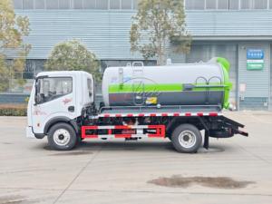 Dongfeng D6 5CBM Vacuum Truck Custom Export, Italian Jurop Vacuum Pump, Sewage Fecal Sludge Transport, China Factory Low Price - Product Image 4