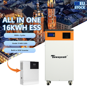 Hektary ออฟกริดทีวี EU Stock 51.2V 16KWh 314Ah + อินเวอร์เตอร์5KW ทั้งหมดในหนึ่งเดียว + รับประกัน10ปี + Acces ทั้งหมด + DDP ไปยังโปแลนด์ - Product Image 1