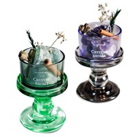 Diffuseur d'aromathérapie haut de gamme en pierre, cristal naturel et verre, décorations d'ambiance, ornements pour la maison