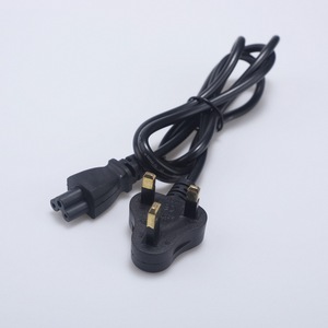 Wholesale <strong>UK</strong> 3 Pin Plug Power Cable Copper PVC Durable British AC Power Cord for Laptop <strong>Rice</strong> Cooker - Product Image 2