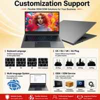 Nieuwe 15,6 inch touchscreen IPS FHD laptop, 13e generatie Core i3, geïntegreerde grafische kaart, meerdere interfaces, 5000mAh batterij, OEM aangepaste logo